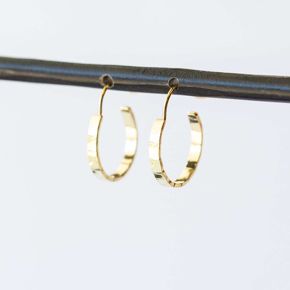 Sarah McGuire | Seagrass Swing Hoop Earrings