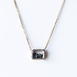 Esmeralda Black Diamond Shaker Necklace