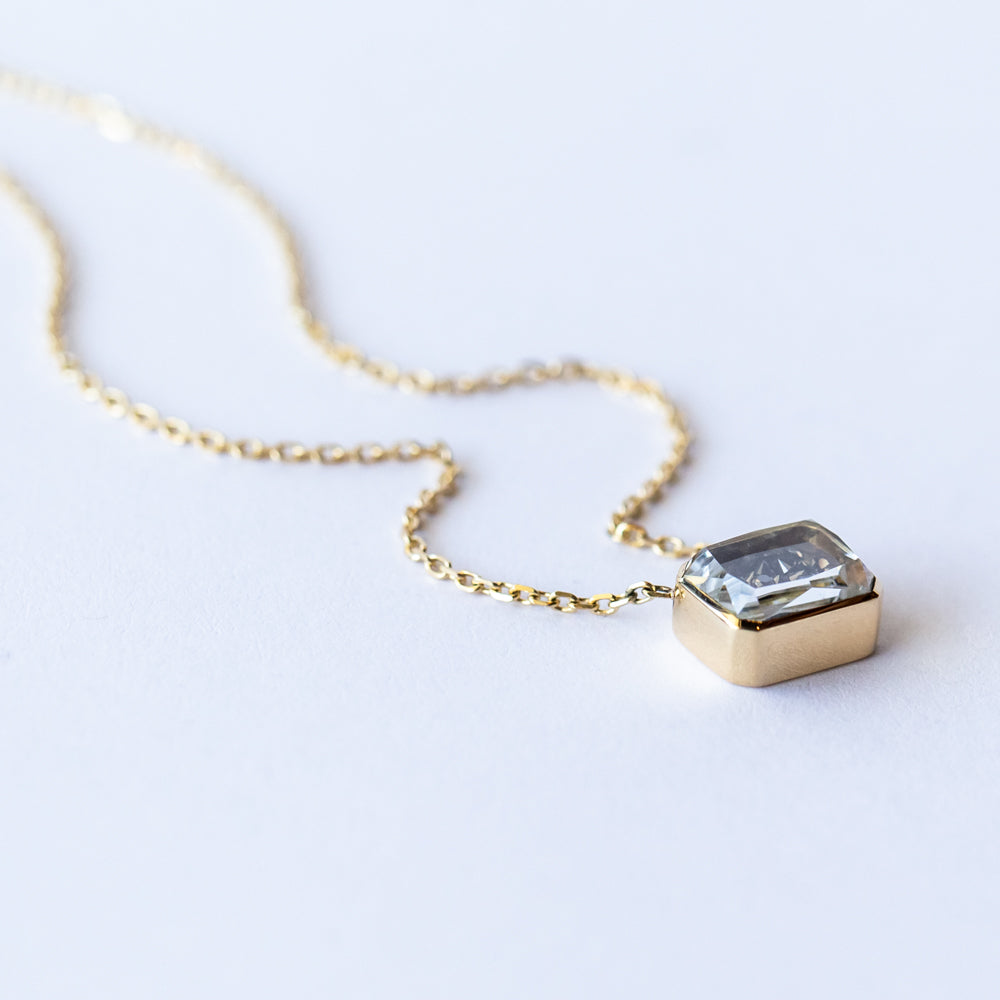 Esmeralda Black Diamond Shaker Necklace