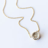 Naipe Circle Diamond Necklace
