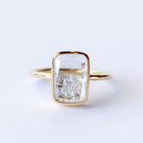 Ten Fourteen Petite Diamond Ring