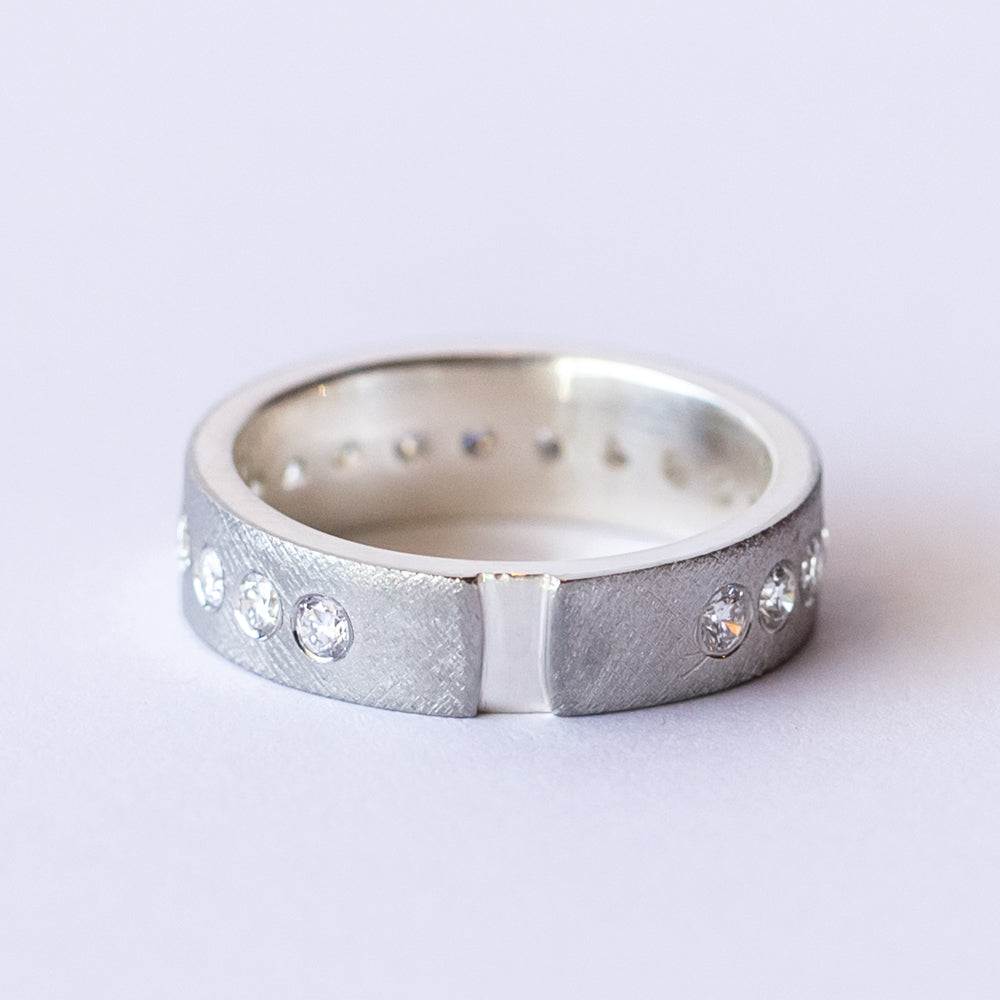 Adam 6mm Diamond Band