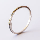 Adam 2.5mm Black Diamond Bangle