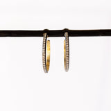 Adam Diamond Hoop Earrings