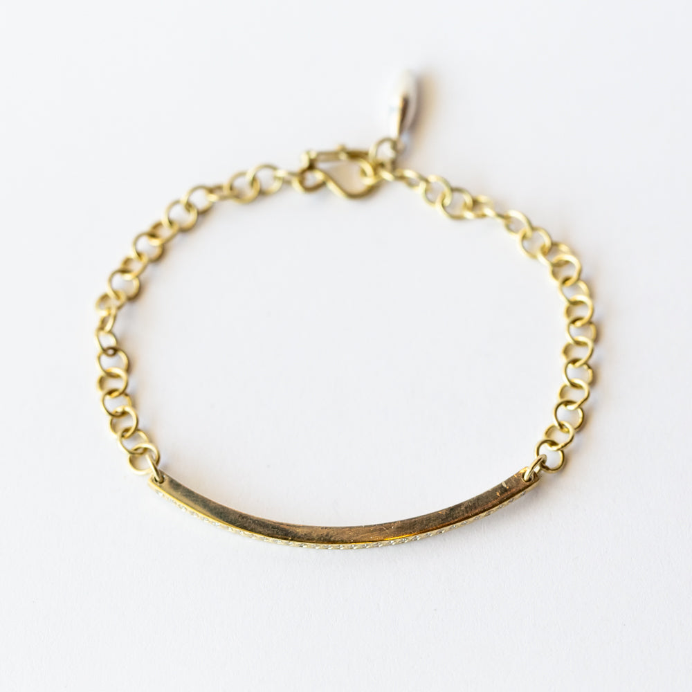 Adam Extra Small ID Bar Bracelet