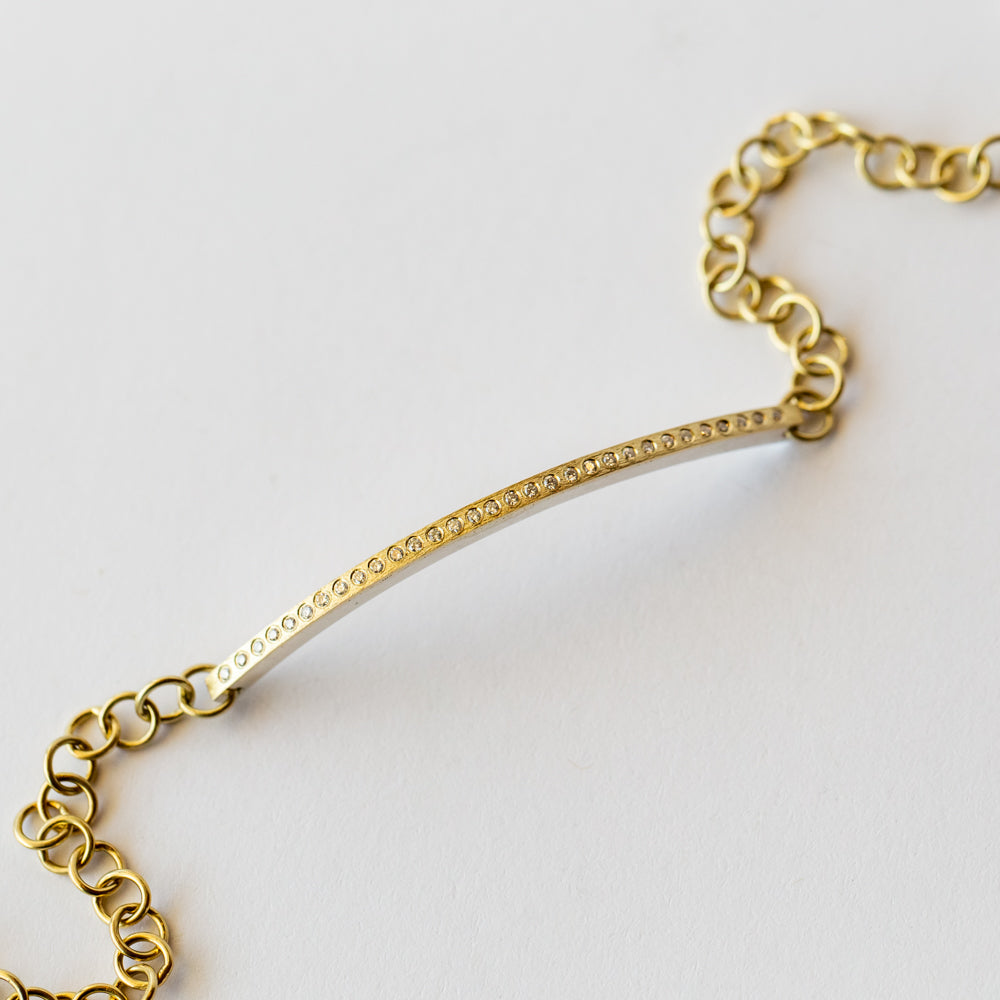 Adam Extra Small ID Bar Bracelet