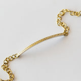 Adam Extra Small ID Bar Bracelet