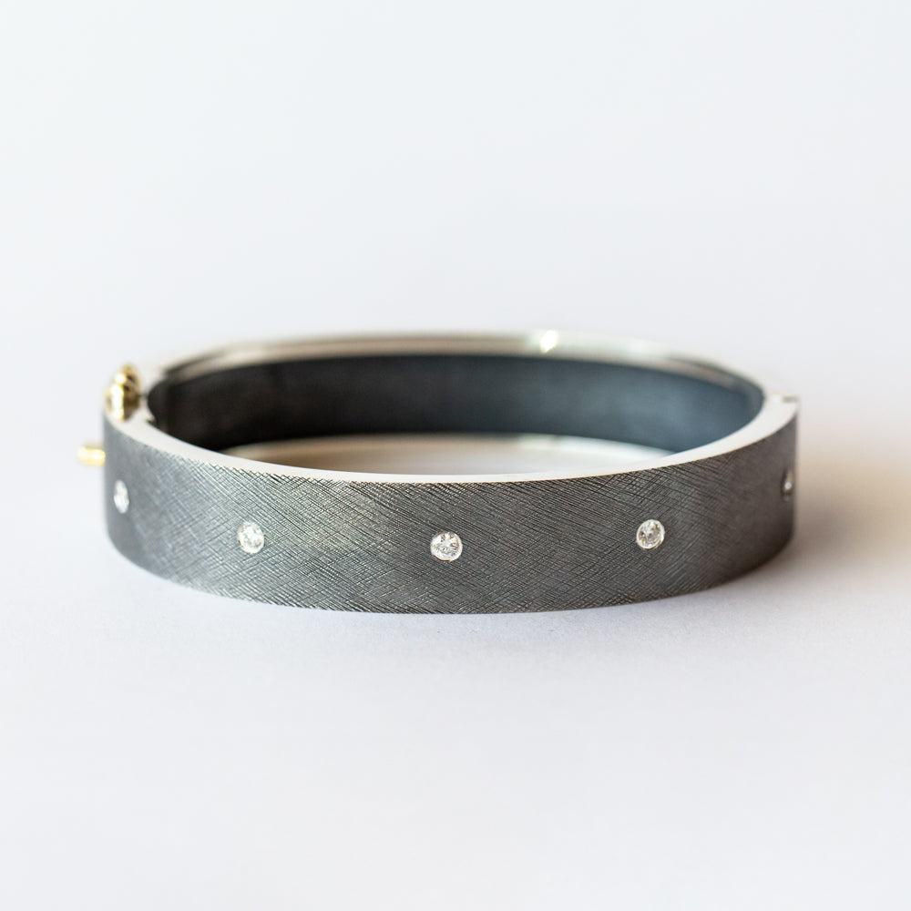 Olly 12mm Diamond Bangle
