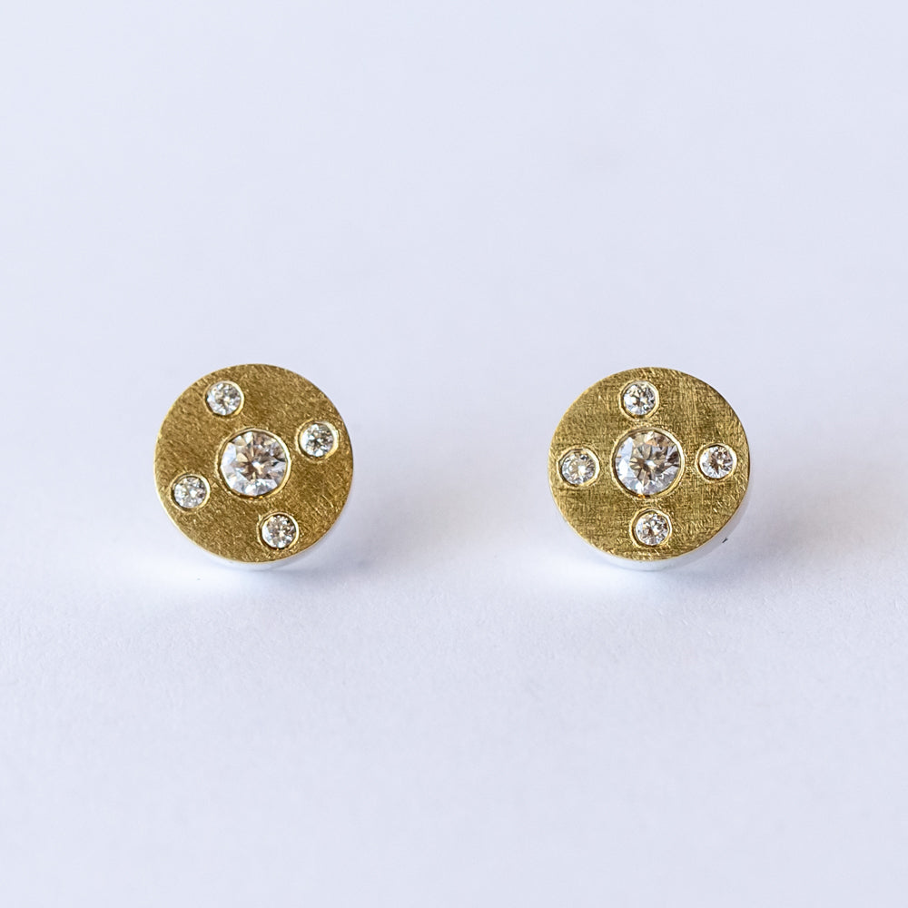 Shayna Diamond Stud Earrings