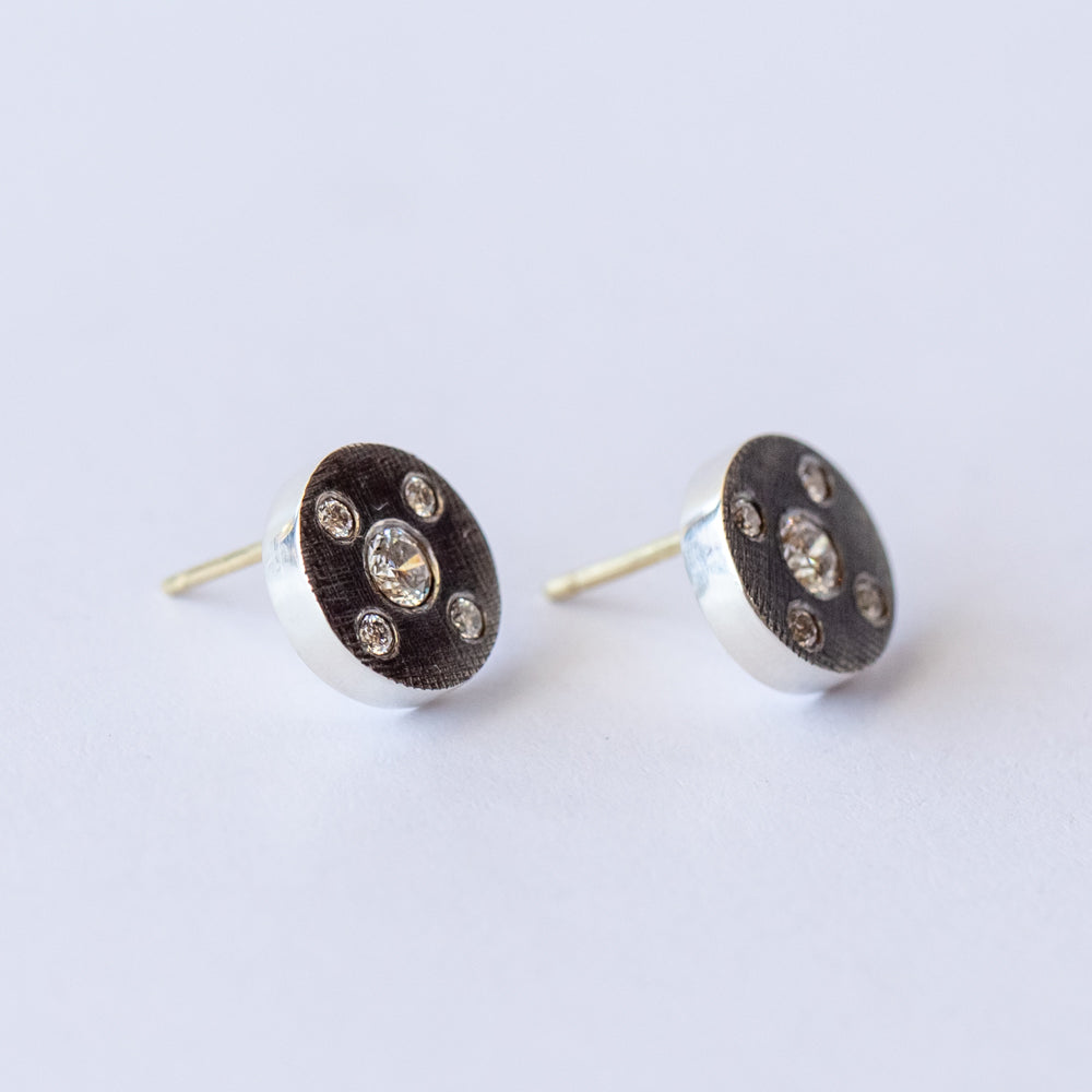 Shayna Diamond Stud Earrings