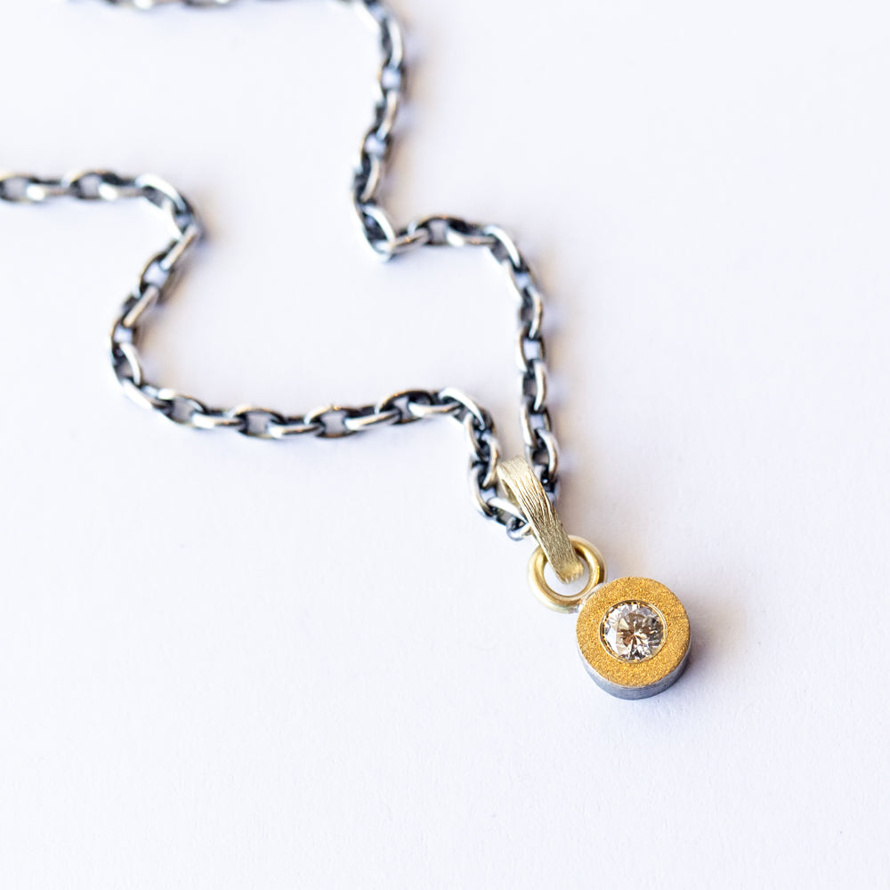 Valerie Diamond Dot Necklace