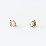 Ruth Tomlinson | Pearl Encrusted Stud Earrings with Barnacles