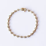 Diamond Hex Tennis Bracelet
