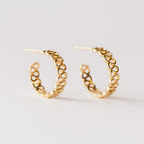 Low Tide Hoop Earrings