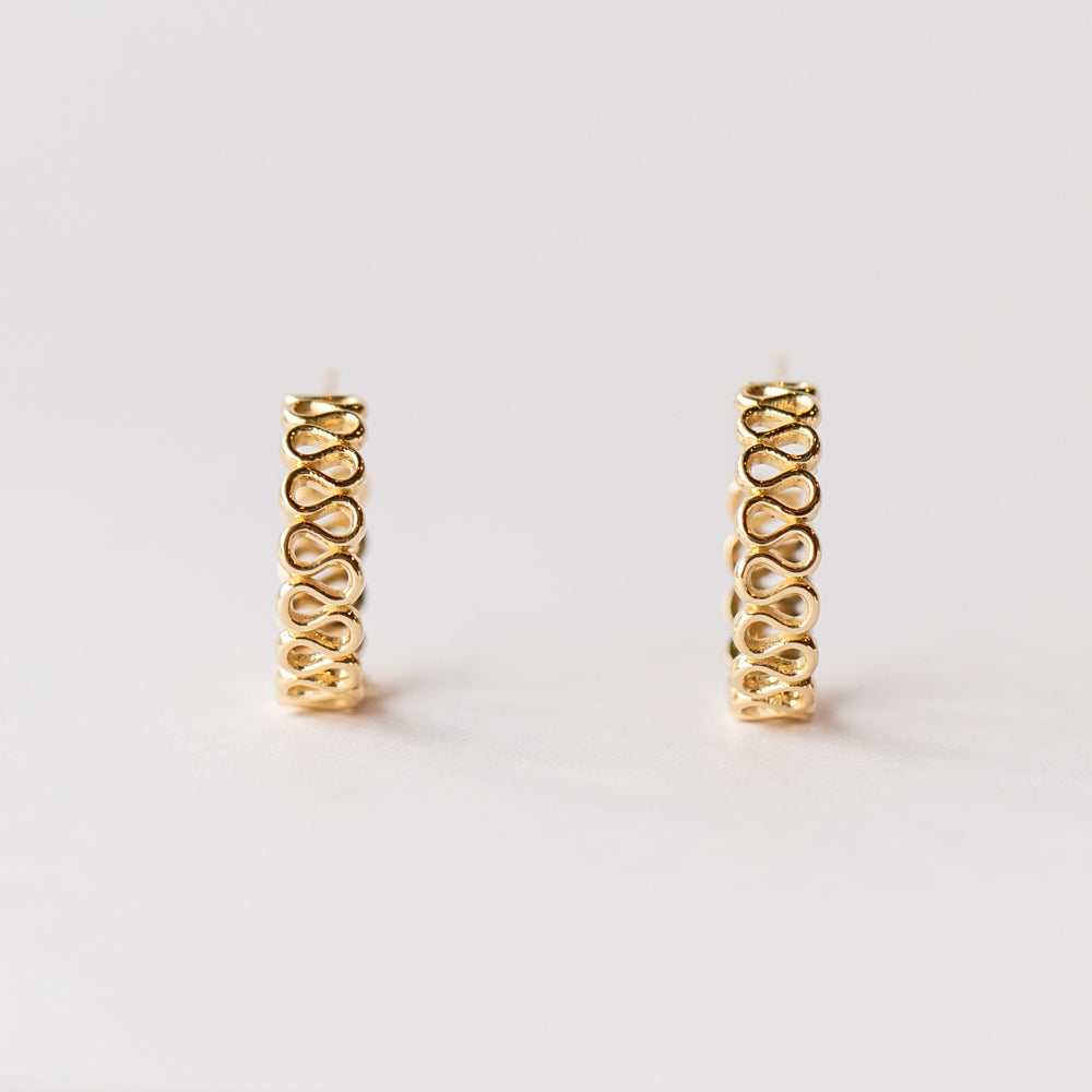 Low Tide Hoop Earrings