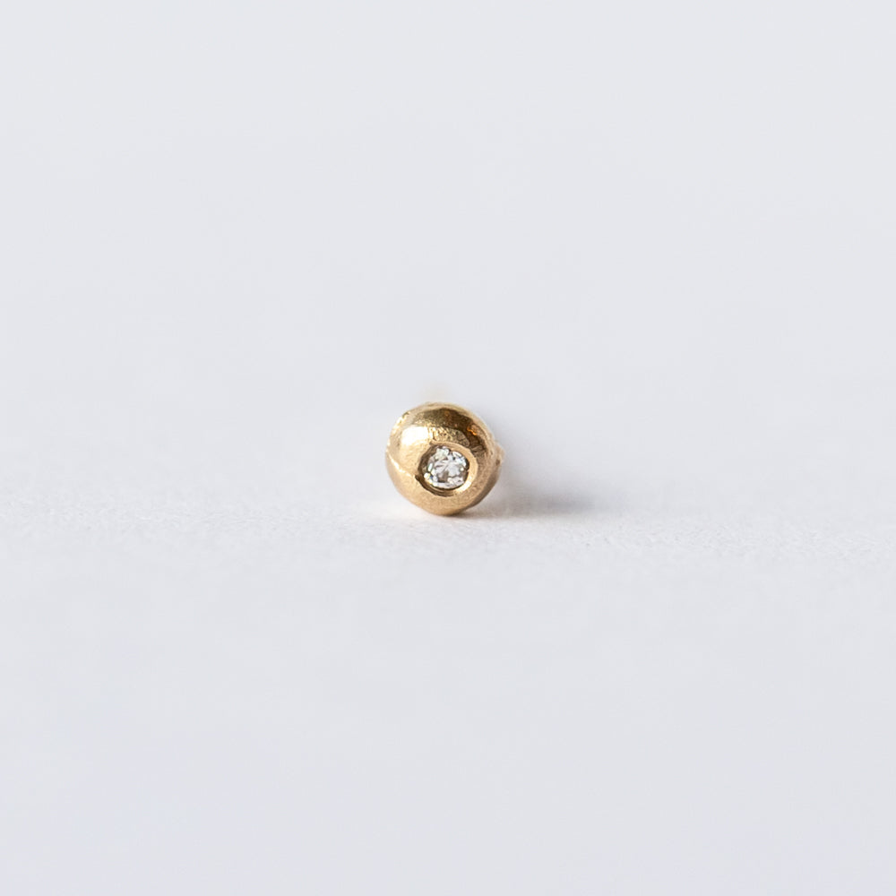 Victoria Cunningham - Diamond Dot Stud Earring (Single)