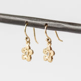 Victoria Cunningham | Flower Diamond Drop Earrings