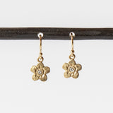 Victoria Cunningham | Flower Diamond Drop Earrings