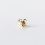 Victoria Cunningham | Mouse Stud Earring (Single)