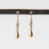 Victoria Cunningham | Teardrop Diamond Drop Earrings