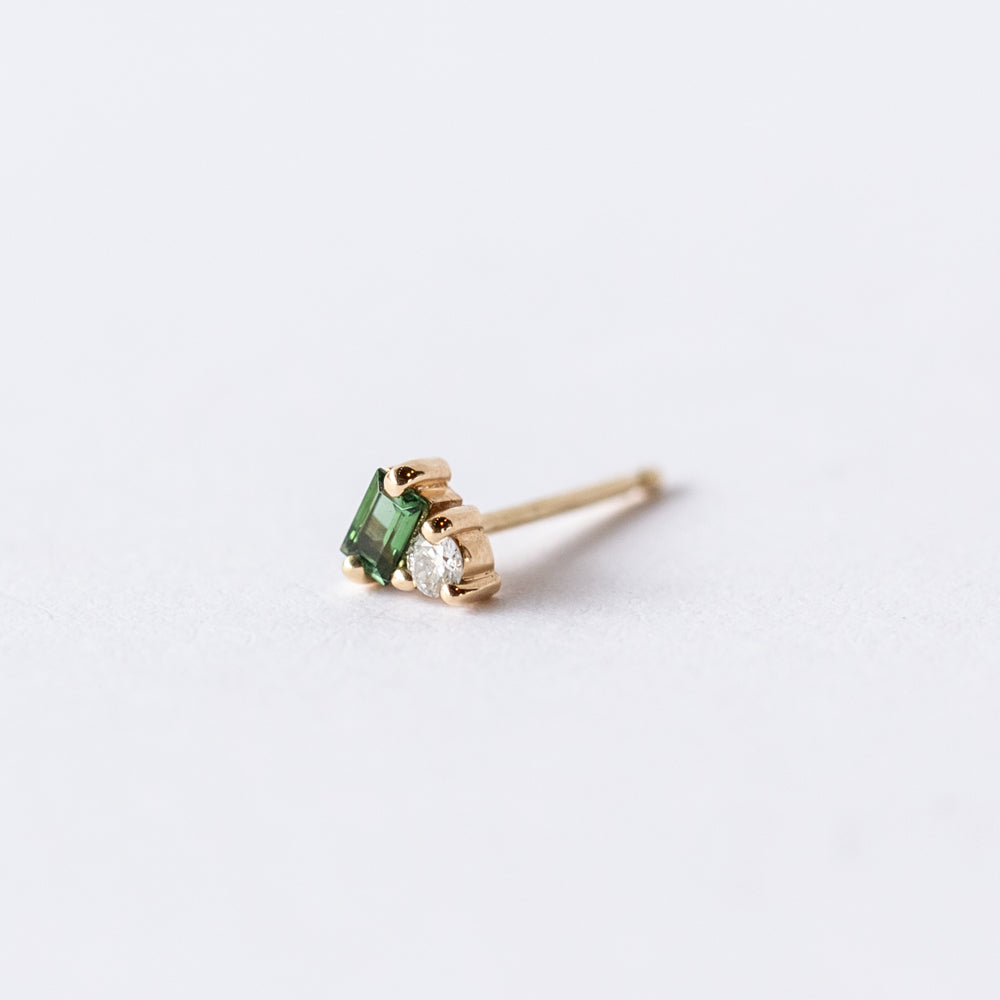Wwake | Column Stud Earring (Single)
