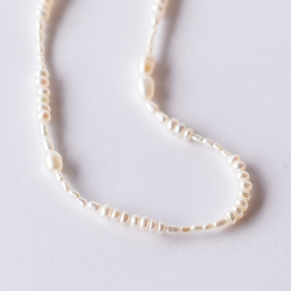 Wwake | Pearl Collage Necklace
