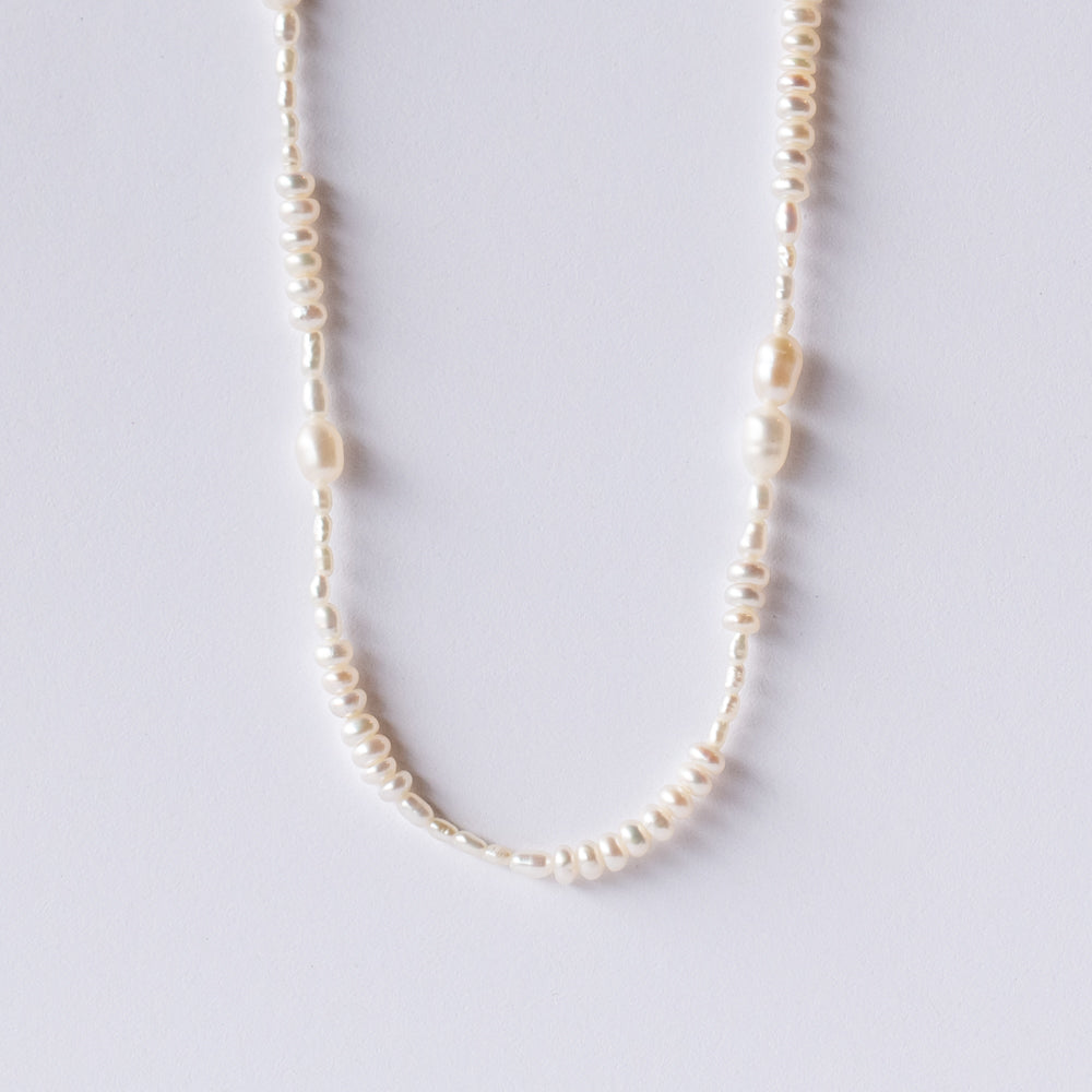 Wwake | Pearl Collage Necklace