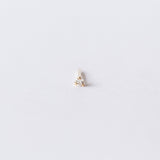 Wwake | Tiny Diamond Stud Earring (Single)