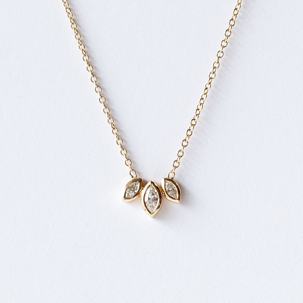 Zoe Chicco | Marquise Diamond Fan Necklace