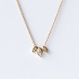 Zoe Chicco | Marquise Diamond Fan Necklace