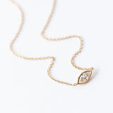 Zoe Chicco | Floating Marquise Diamond Necklace