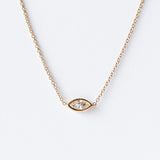 Zoe Chicco | Floating Marquise Diamond Necklace