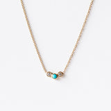 Zoe Chicco | Graduated Diamond and Turquoise Necklace