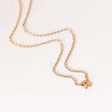 Zoe Chicco | Itty Bitty Pavé Diamond Chai Necklace