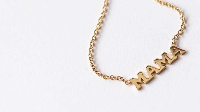 Zoe Chicco | Itty Bitty MAMA Necklace