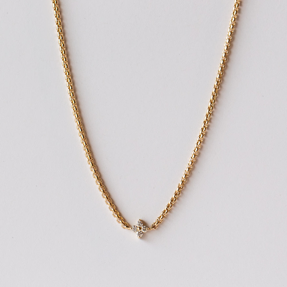 Zoe Chicco | Diamond Quartet Cluster Necklace