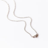 Zoe Chicco | Small Curved Graduated 3-Diamond Bezel Necklace