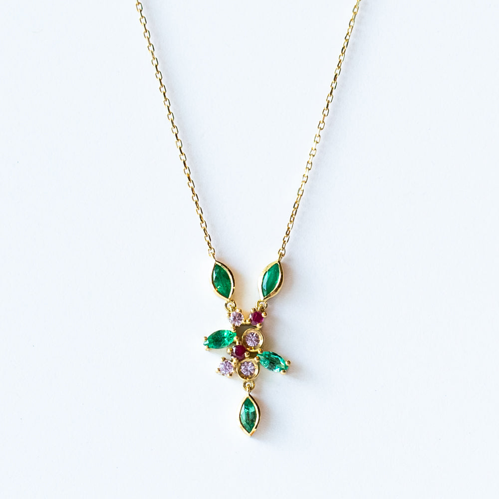 Sophie d'Agon | Camélia Necklace 1, Pink