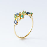 Sophie d'Agon | Camélia Ring 1, Peacock