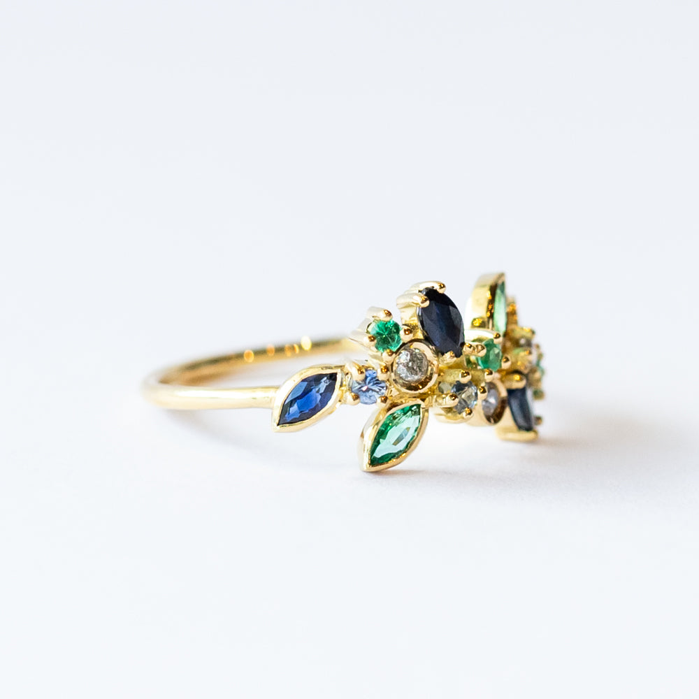 Sophie d'Agon | Camélia Ring 1, Peacock