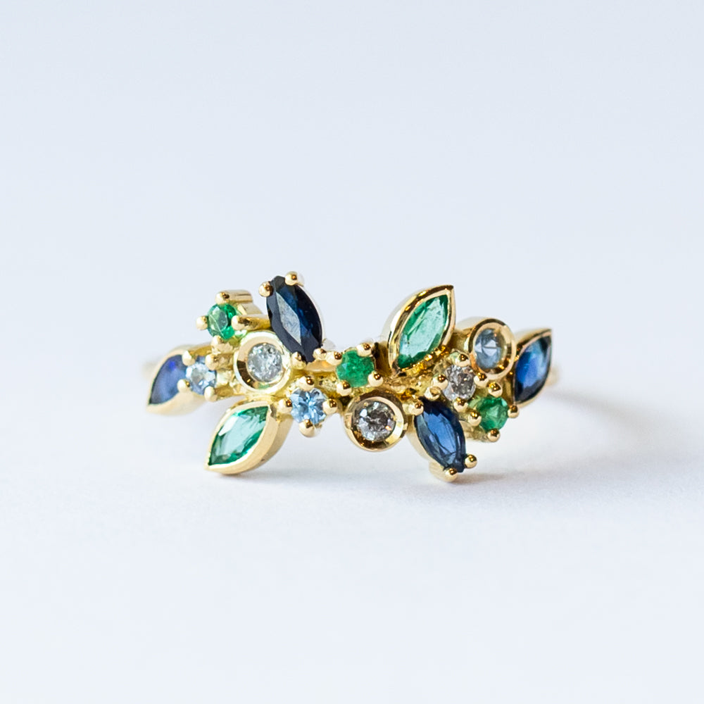 Sophie d'Agon | Camélia Ring 1, Peacock