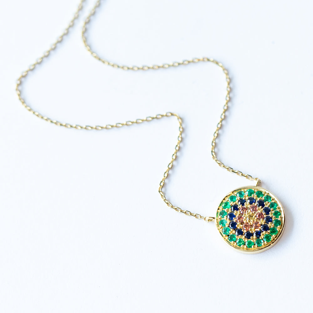 Sophie d'Agon | Yellowstone Necklace 1, Green