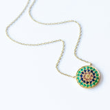 Sophie d'Agon | Yellowstone Necklace 1, Green