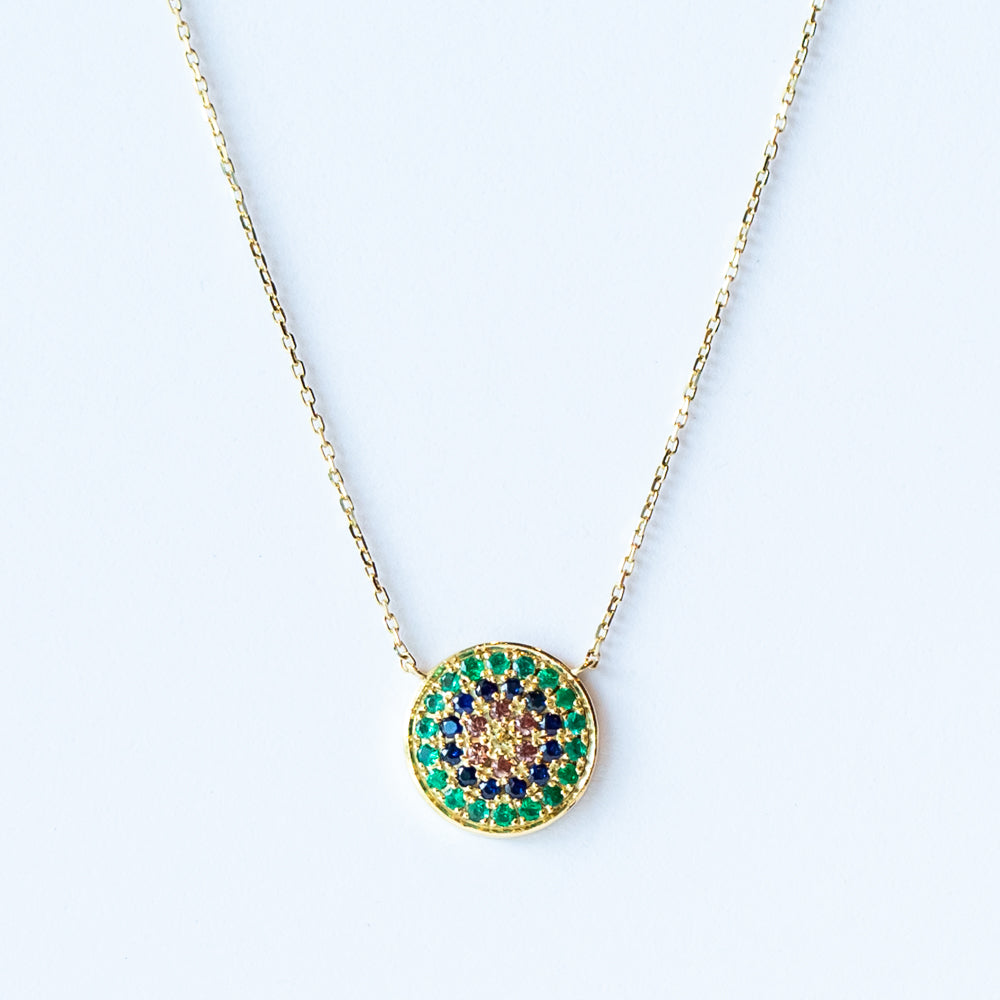 Sophie d'Agon | Yellowstone Necklace 1, Green