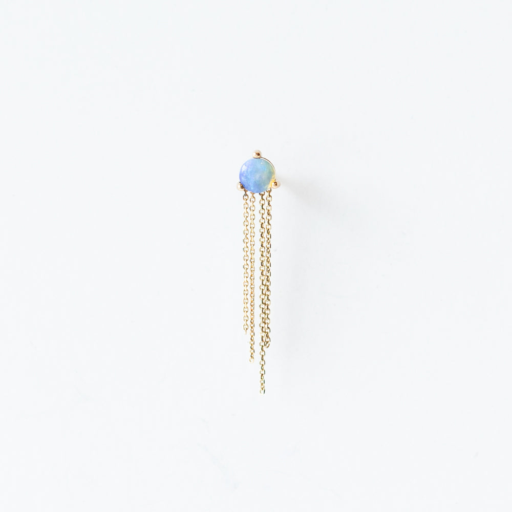 Wwake | Opal Haze Stud Earring (Single)