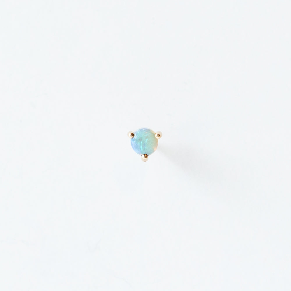 Wwake | Large Opal Stud Earring (Single)