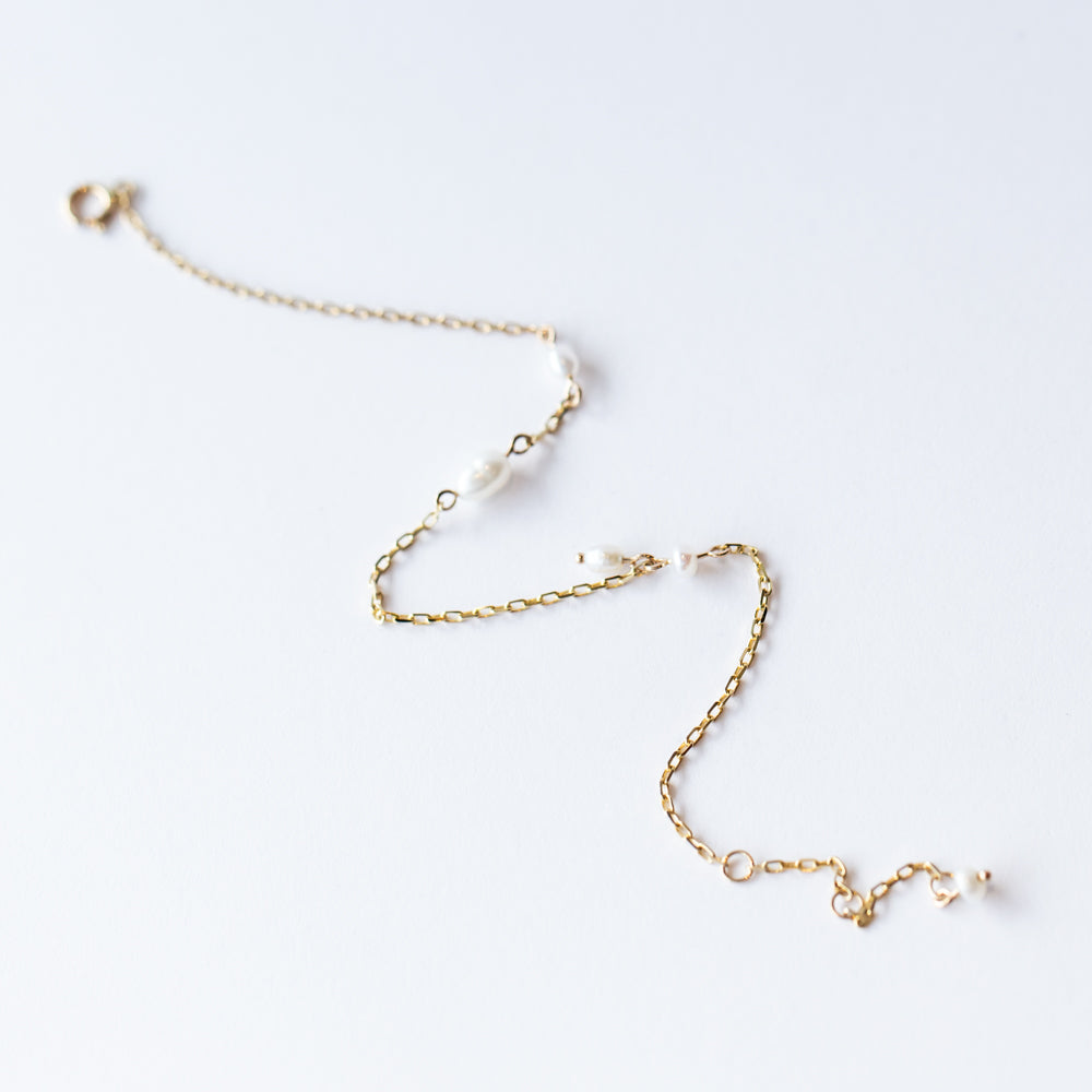 Wwake | Pearl Spindle Bracelet