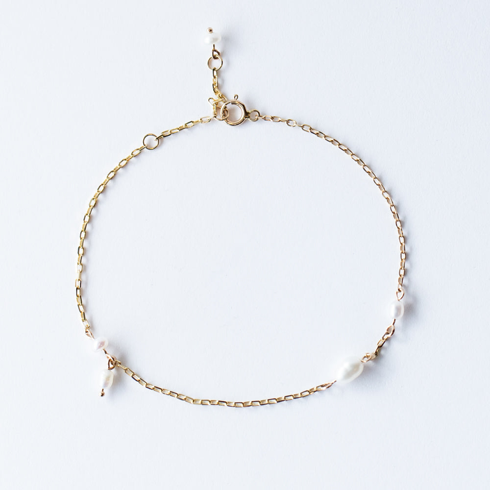 Wwake | Pearl Spindle Bracelet