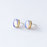 Wwake | XL Oval Opal Studs