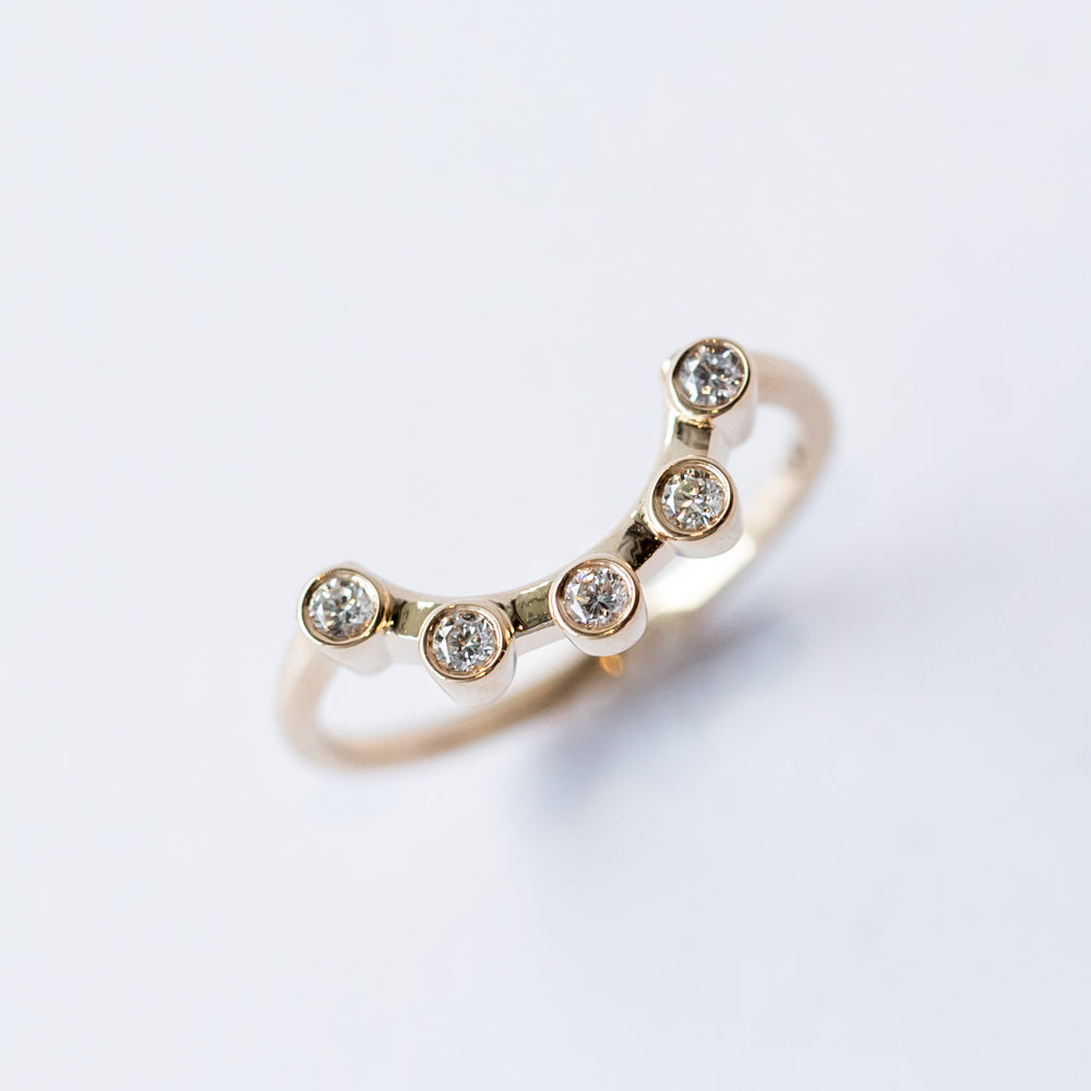 Cassiopeia Diamond Ring